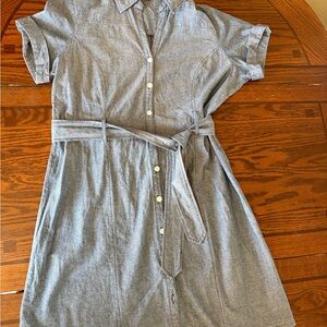 Boutique Hope and Honey Denim Shirt Dress